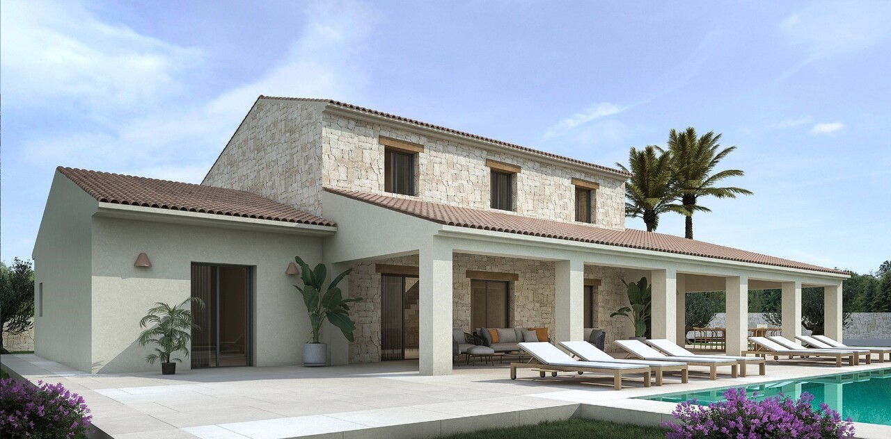 4 Chambres - Maison dans Moraira - Construction Neuf